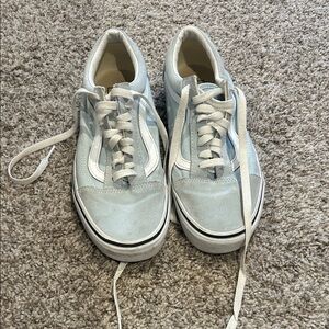Vans Sky Blue and White Sneakers